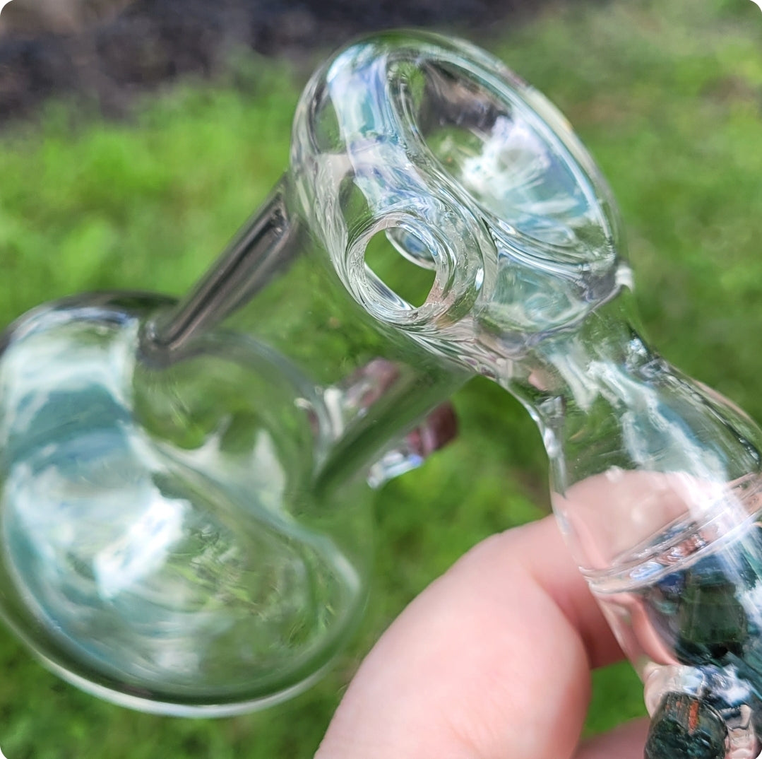 Tourmaline Heady-Glass Hammer bubbler