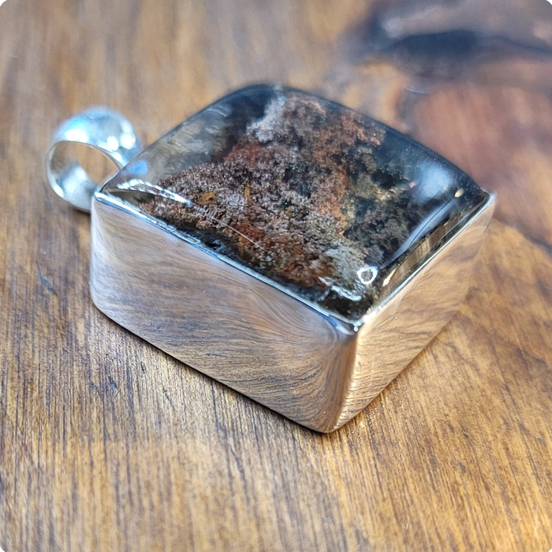 Aquarium Quartz Pendant